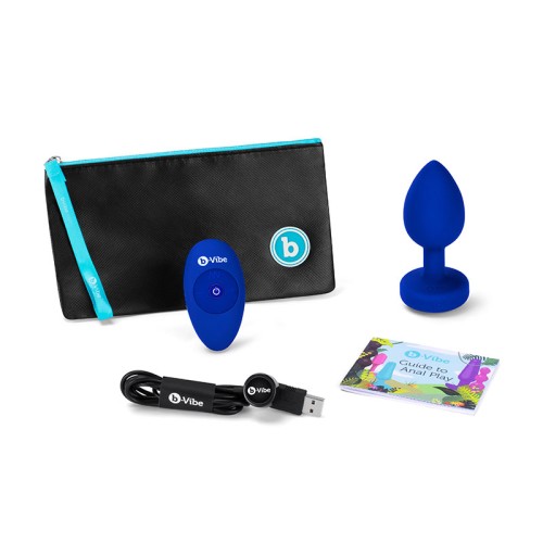 Plug Anal Vibrante b-Vibe Joya para Placer Supremo