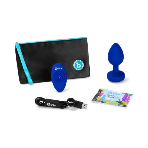 Plug Anal Vibrante b-Vibe Joya para Placer Supremo