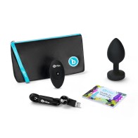 b-Vibe Vibrating Jewel Remote-Controlled Anal Plug Black Diamond XXL