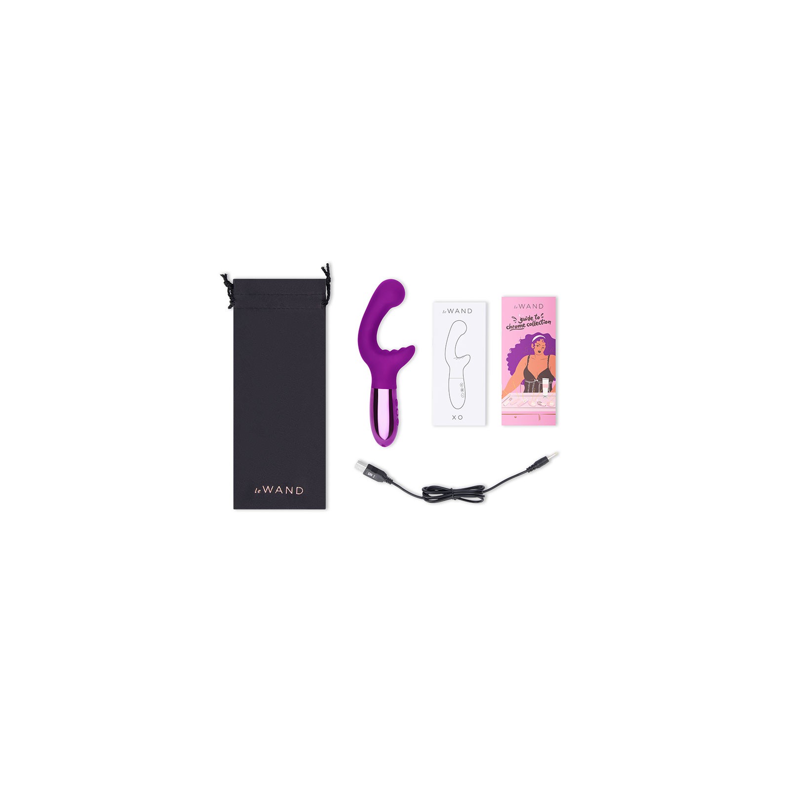 Le Wand XO Dual Motor Vibrator for Ultimate Pleasure