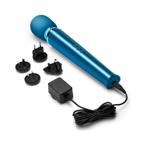 Le Wand Massager Vibrador Recargable Azul Pacífico - Sensación Intensa