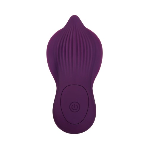 Velvet Hammer Dual Stimulator - Rechargeable Purple