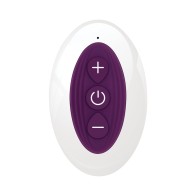 Velvet Hammer Dual Stimulator - Rechargeable Purple