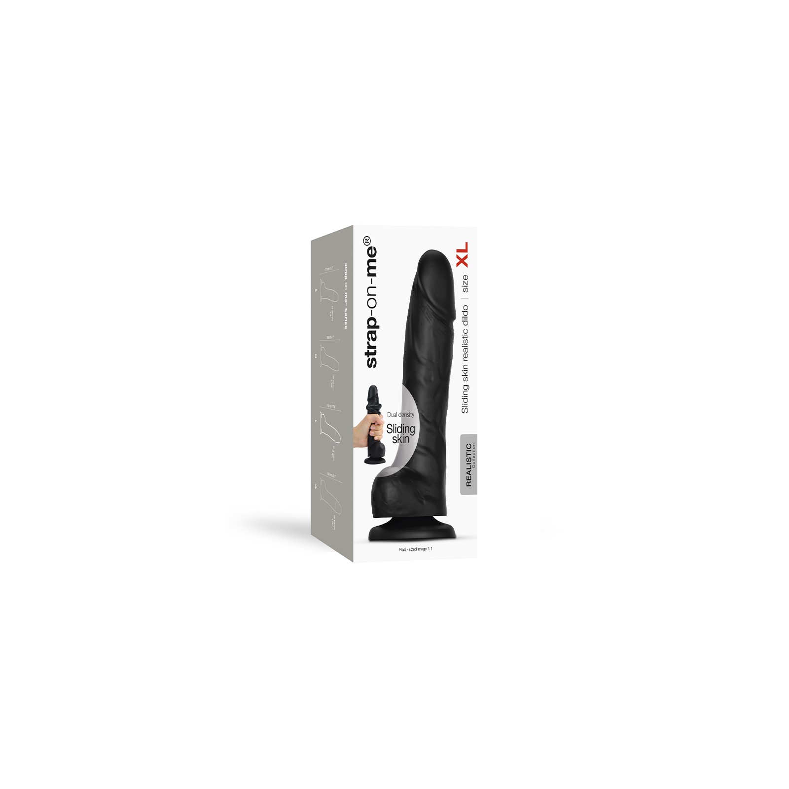 Dildo Realista Sliding Skin Strap-On-Me - Sensación Ultra-Realista