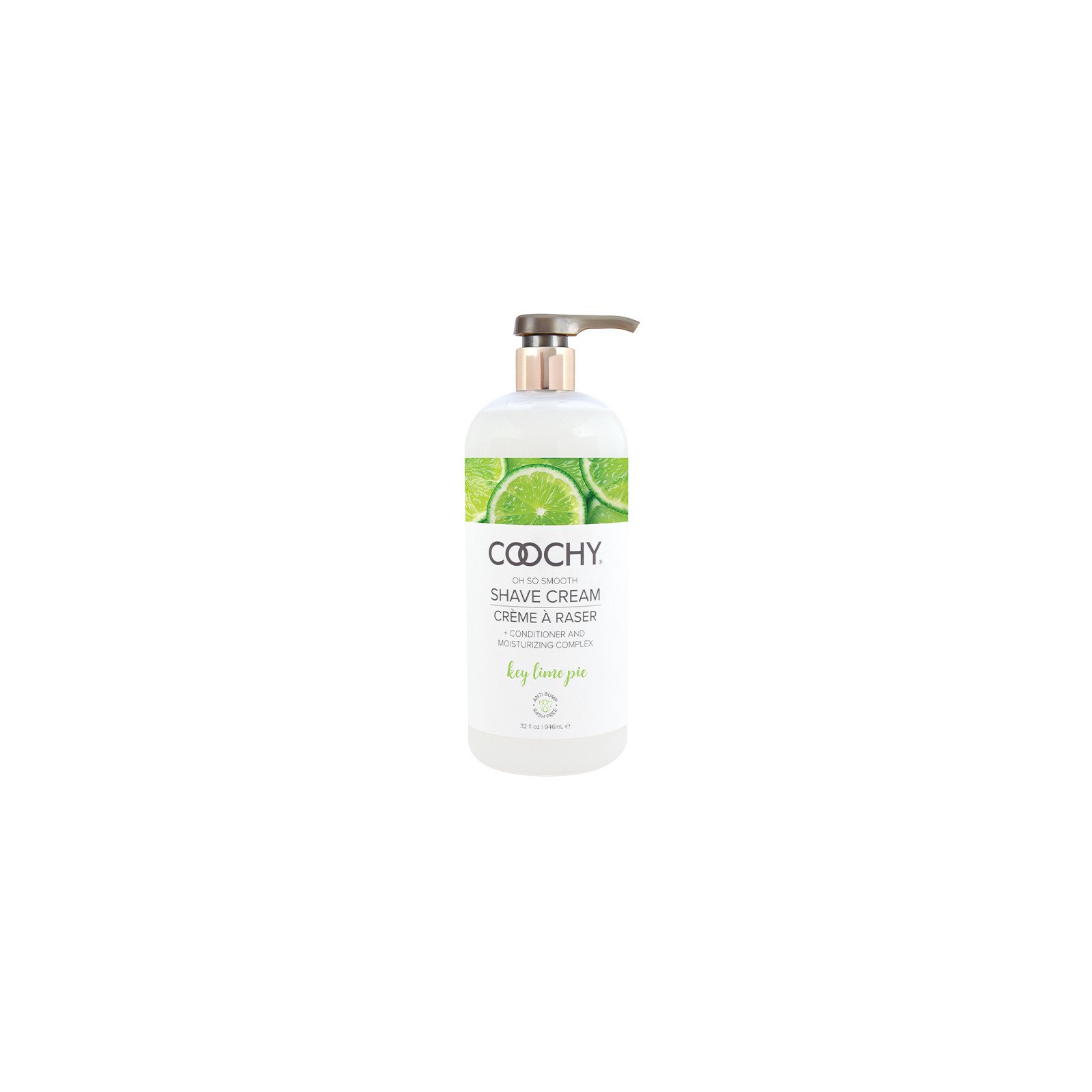 Coochy Shave Cream Key Lime Pie for Smooth Skin