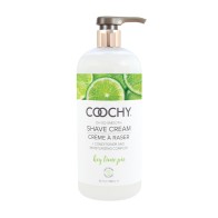 Coochy Shave Cream Key Lime Pie for Smooth Skin