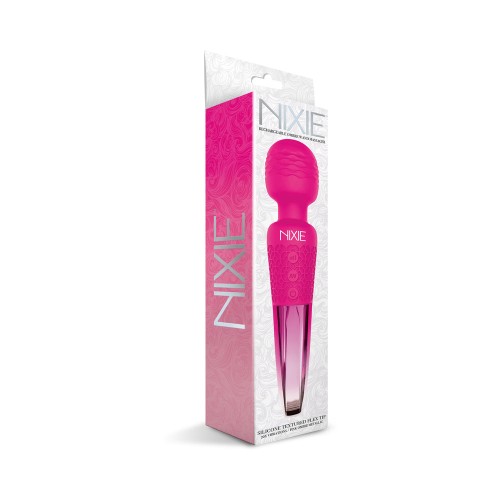 Nixie Rechargeable Wand Massager Pink Ombre - Powerful Vibration