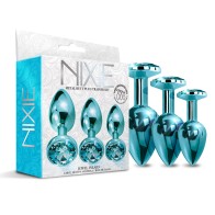 Nixie Metal Butt Plug Trainer Set for Enhanced Pleasure