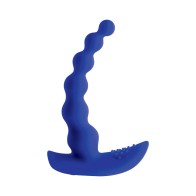 Vibrador de Placer con Perlas Gender X Azul