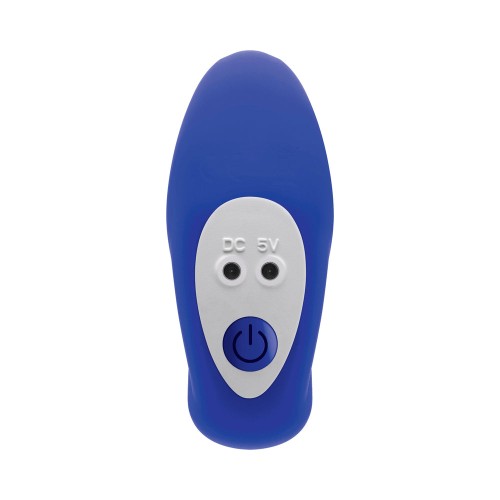 Vibrador de Placer con Perlas Gender X Azul