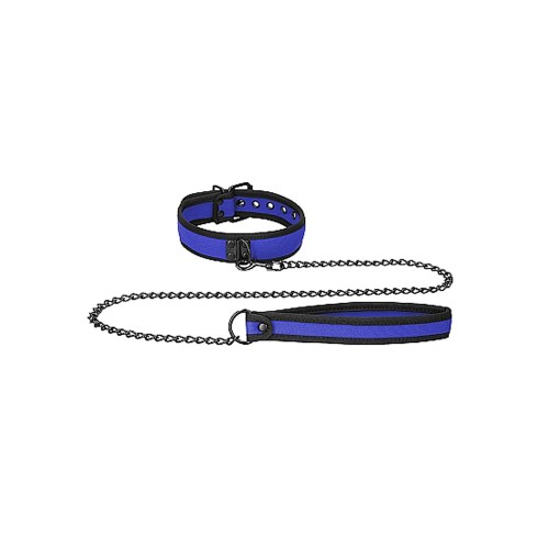 Ouch! Puppy Play Neoprene Collar and Leash Set