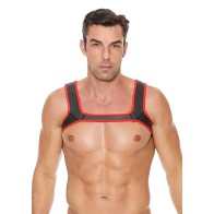 Ouch! Puppy Play Neoprene Harness - Red L/XL