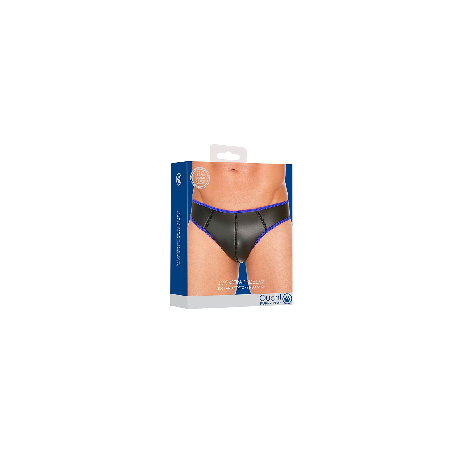 Ouch! Jockstrap Neopreno Azul