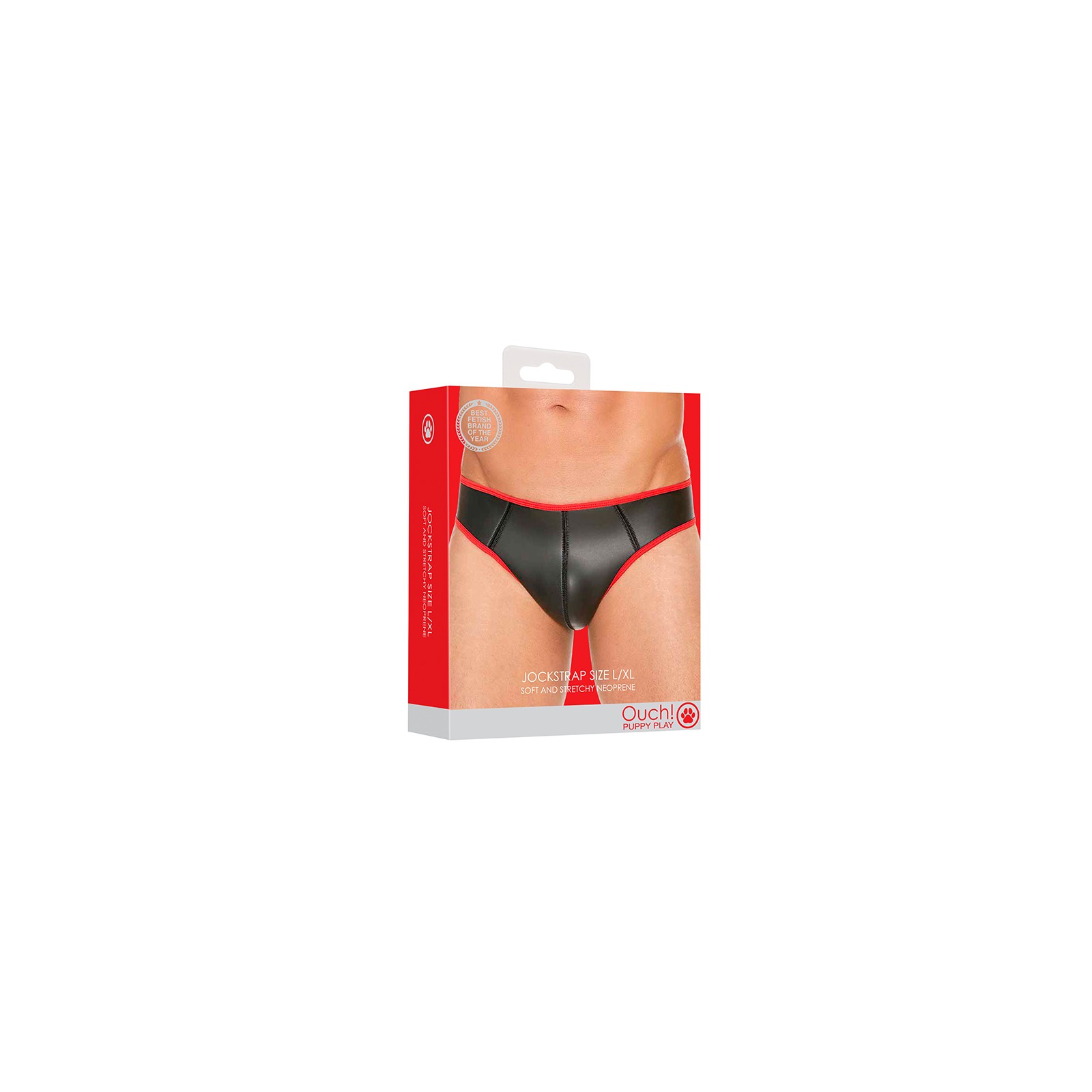 Jockstrap Neopreno Juegol Puppy Ouch! Rojo