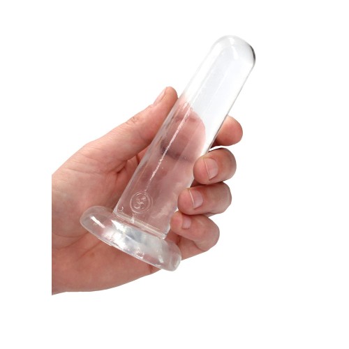 Dildo RealRock Cristal Claro 5 in.