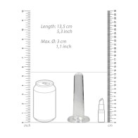 Dildo RealRock Cristal Claro 5 in.