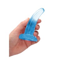 Dildo Transparente RealRock para Juego Versátil