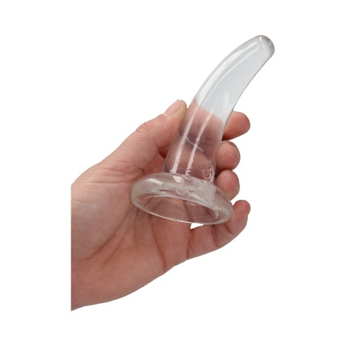 Dildo Curvado Crystal Clear para Placer Máximo