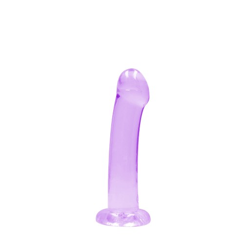 Dildo Transparente RealRock con Ventosa para Uso Versátil