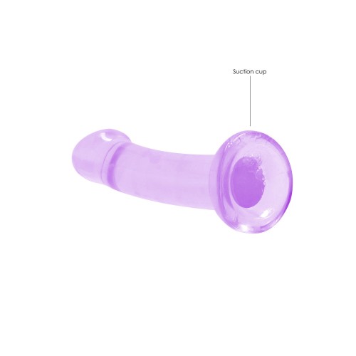 RealRock Crystal Clear Dildo with Suction for Versatile Use