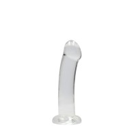 RealRock Crystal Clear Dildo with Suction Cup for Pleasure