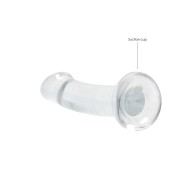 RealRock Crystal Clear Dildo with Suction Cup for Pleasure