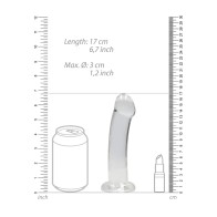 Dildo Transparente RealRock con Ventosa para el Placer