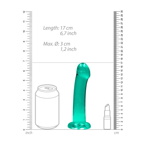 RealRock Crystal Clear Non-Realistic Dildo - Ultimate Pleasure