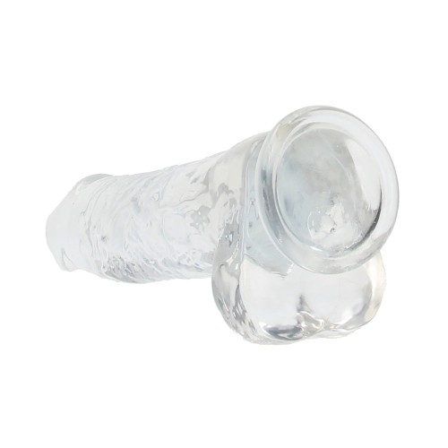 RealRock Crystal Clear 10-Inch Dildo with Suction Cup