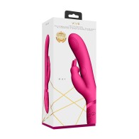 VIVE MAY Pink Rechargeable Pulse-Wave Rabbit Vibrator