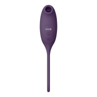 Rechargeable Air Wave and Vibrating Silicone Egg