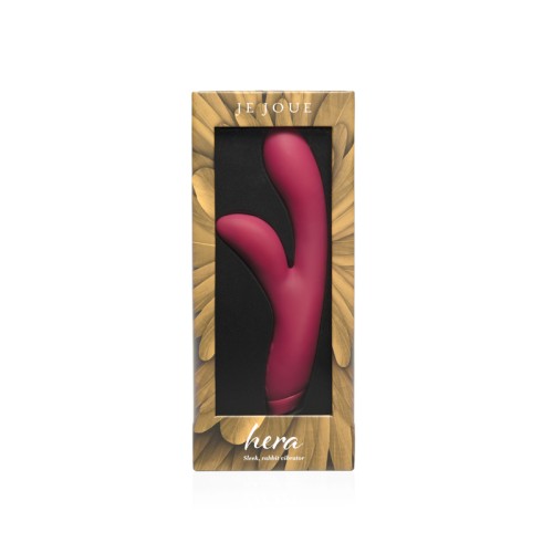 Je Joue Hera Rechargeable Silicone Rabbit Vibrator - Premium Pleasure