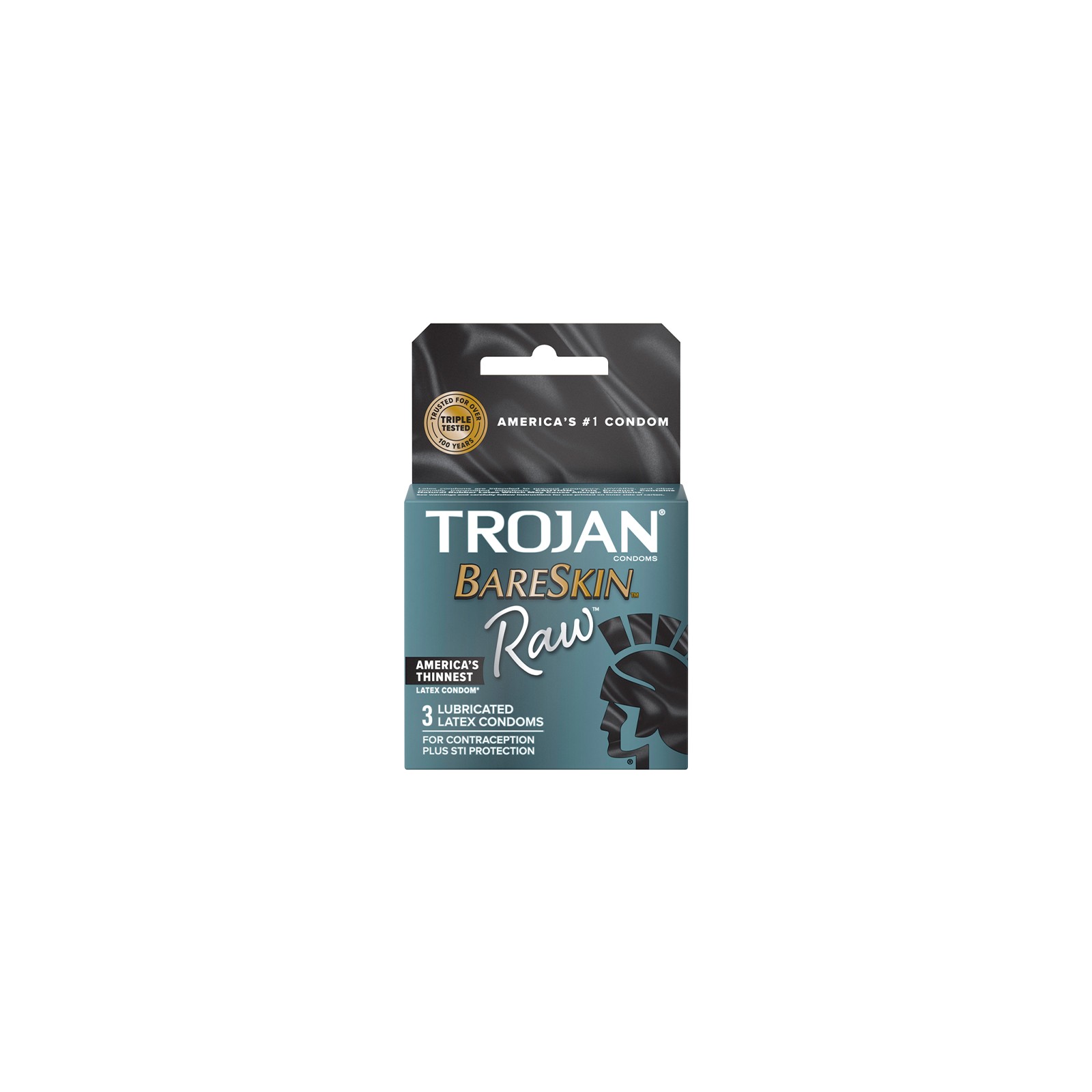 Trojan Bareskin Raw 3-Pack