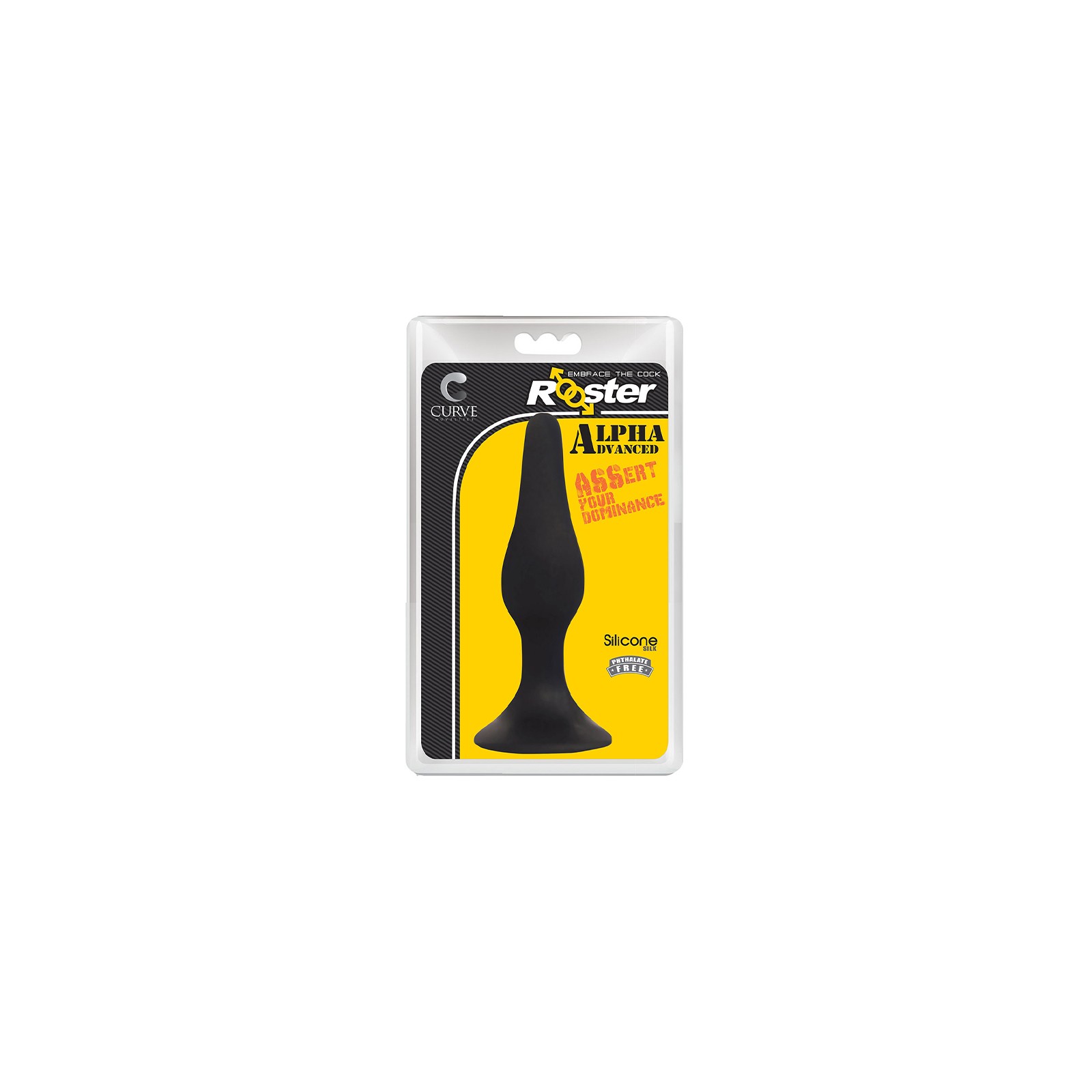 Curve Toys Rooster Alpha Advanced Silicone Anal Plug