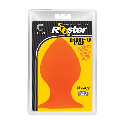 Curve Toys Rooster Daddy-O Large Silicone Anal Plug