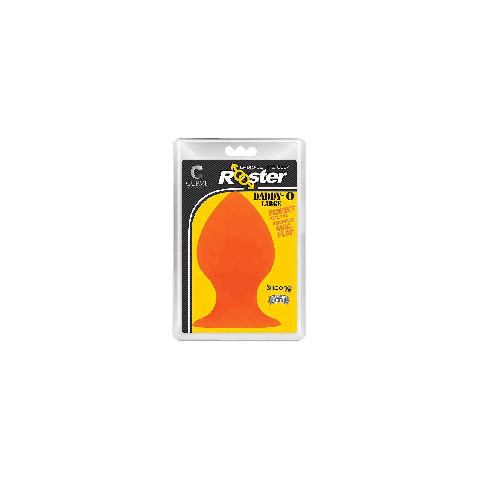 Curve Toys Rooster Daddy-O Large Silicone Anal Plug