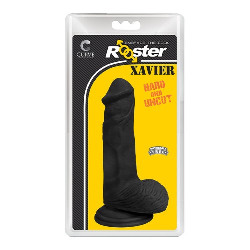 Dildo Curve Toys Xavier de 6.75 Pulgadas con Ventosa