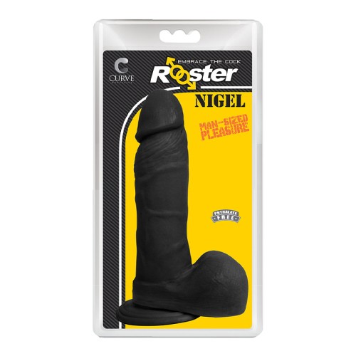 Curve Toys Nigel Rooster Dildo with Suction Cup