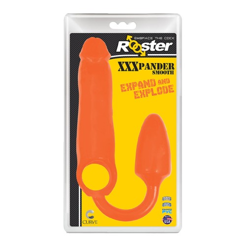 Rooster XXXPANDER Extensor de Pene con Anillo y Plug Anal