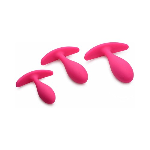 Curve Toys 3-Piece Anal Training Set Silicone