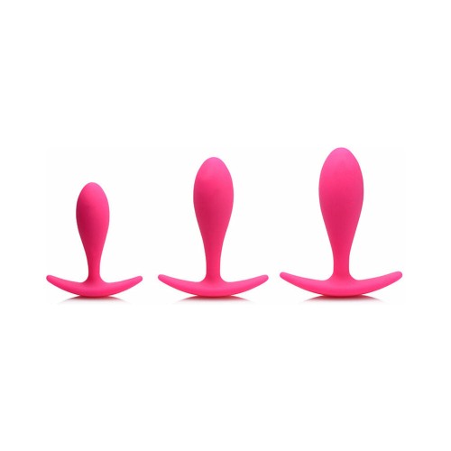 Curve Toys 3-Piece Anal Training Set Silicone