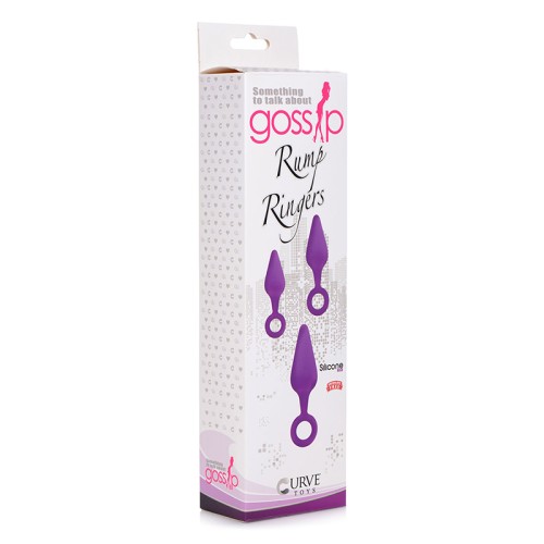 Set de 3 Tapones Anales Gossip Rump Ringers