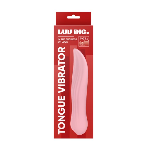 Vibrador Recargable de Silicona en Forma de Lengua Luv Inc Tv23 Rosa