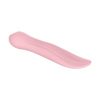 Vibrador Recargable de Silicona en Forma de Lengua Luv Inc Tv23 Rosa