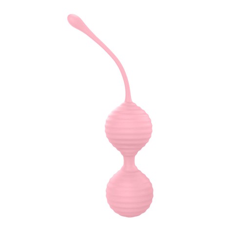 Luv Inc Kg88 Kegel Balls 2-Piece Set Light Pink