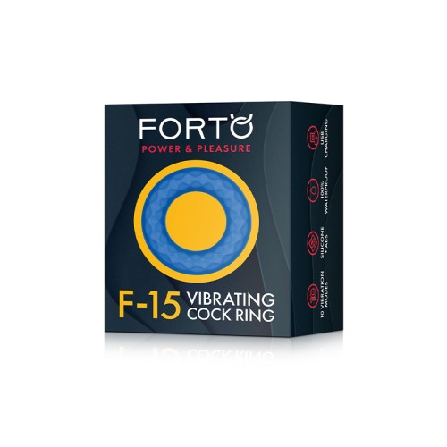 Forto F-15 Rechargeable Cockring with 10 Vibration Modes