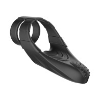 Forto F-48 Perineum Vibrating Cockring Black