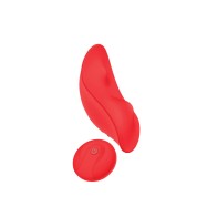 Vibrador de Panty Control Remoto Luv Inc Pv72 Rojo - Placer Discreto