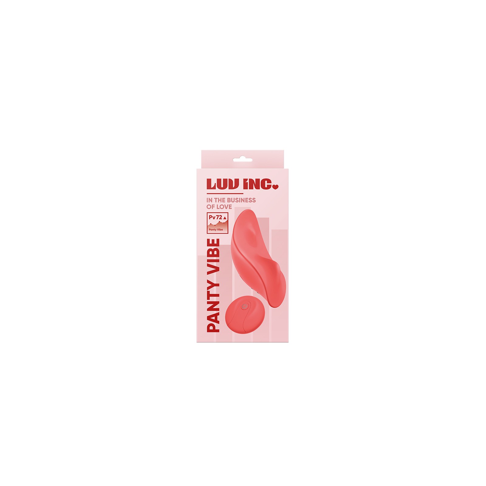 Luv Inc Pv72 Panty Vibe Rechargeable Silicone Vibrator