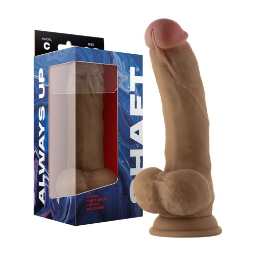 Dildo de Silicona de Densidad Doble Modelo C